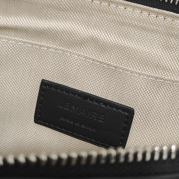 Lemaire Croissant Black Leather Crossbody Bag - Picture 8 of 8